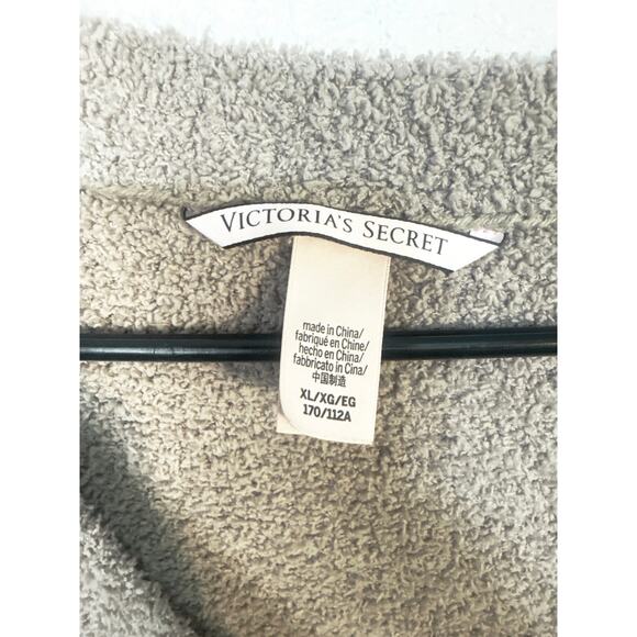 Victoria's Secret Teddy Bear Button-Down Sweater Cardigan Thick Knit X-Large - Picture 3 of 5